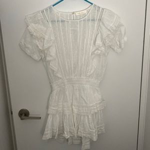 Love shack Fancy White dress